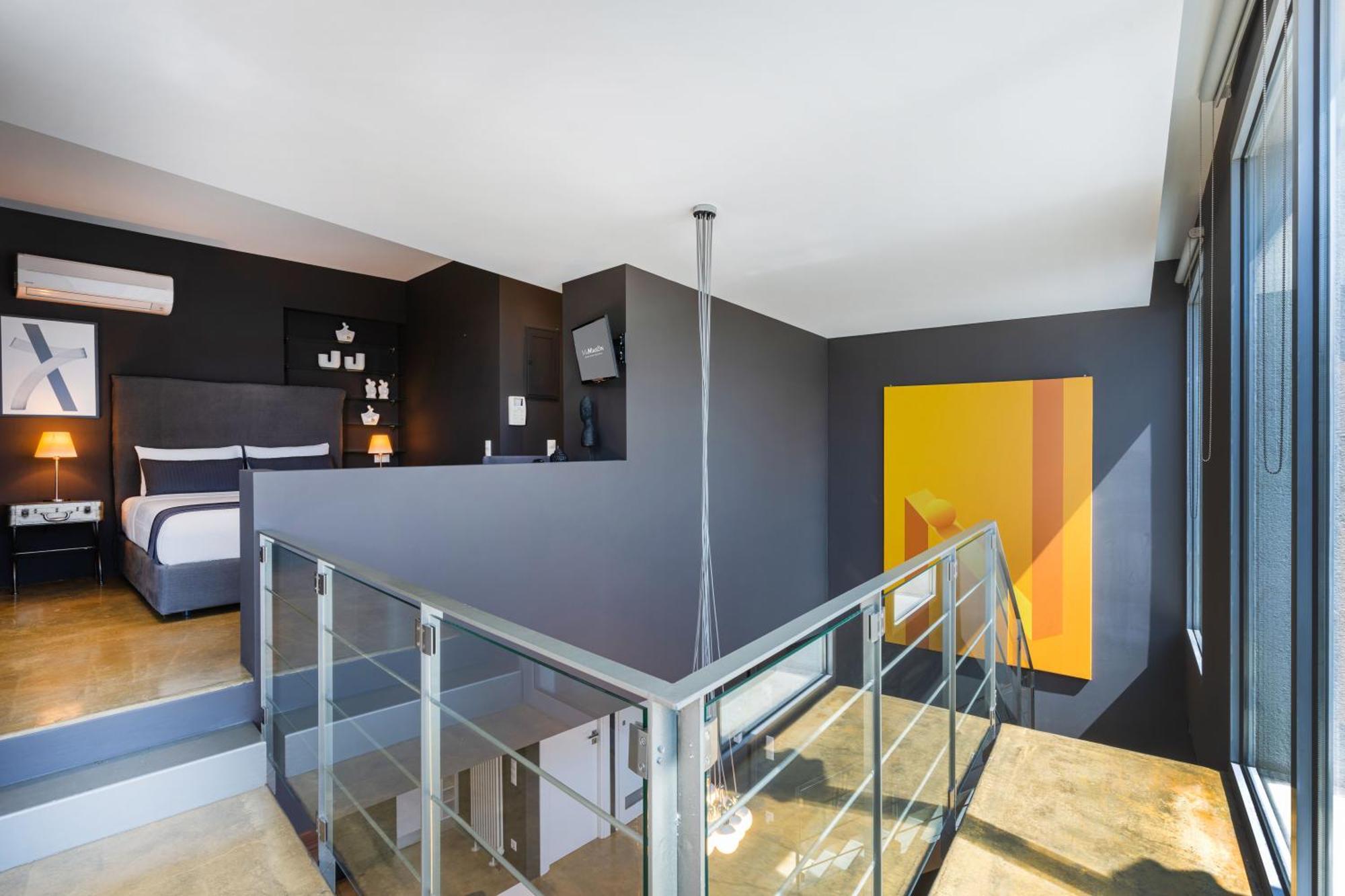 Ma Maison No5 Penthouse Loft, Private Heated Pool, Acropolis View, Ultra High Speed Internet 300 Mbps, Short Walk To Acropolis, Parking Upon Request, 1' From Metro เอเธนส์ ภายนอก รูปภาพ